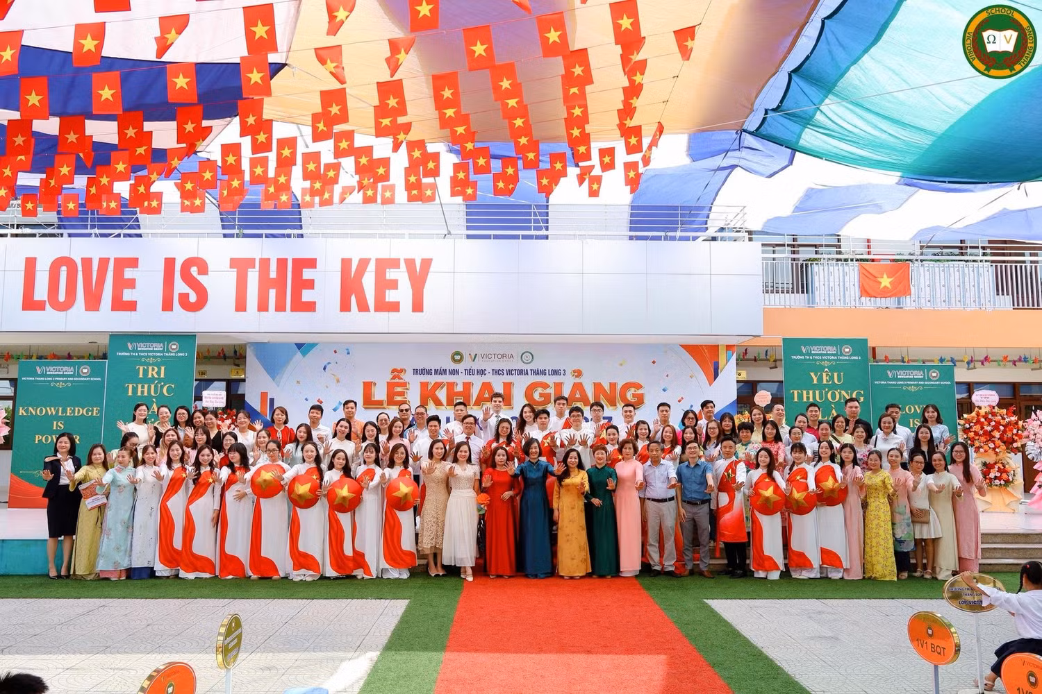 Lễ khai giảng năm học 2026-2027 tại Trường Mầm non - Tiểu học - Trung học cơ sở Victoria Thăng Long 3.