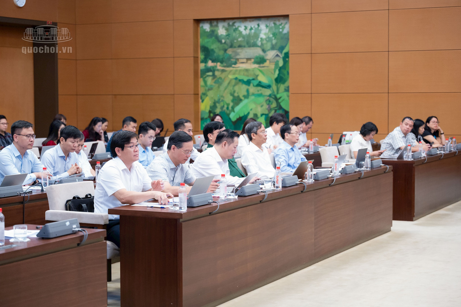 Các đại biểu tham dự phiên giải trình. Ảnh: Quốc hội