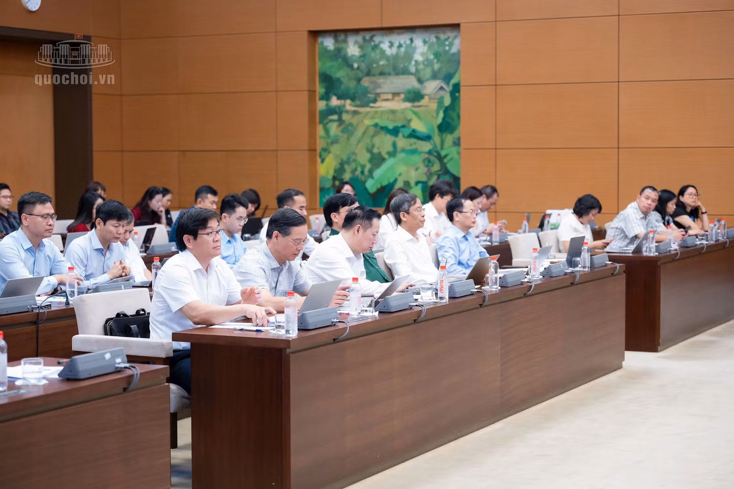 Các đại biểu tham dự phiên giải trình. Ảnh: Quốc hội
