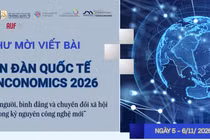 Trường Quốc tế - ĐHQGHN mời các chuyên gia tham gia viết bài Diễn đàn quốc tế Franconomics 2026