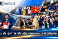 24 năm phát triển Trường Quốc tế - ĐHQGHN: Tinh thần không ngừng nghỉ dẫn lối một chặng đường