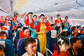 Giai điệu Quốc khánh vang lên ở độ cao 10.000 mét trên chuyến bay Vietnam Airlines