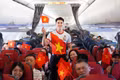 Sắc đỏ sao vàng rực rỡ từ sân bay đến những chuyến bay Vietjet dịp Quốc khánh 2/9