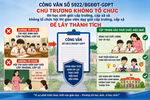 Không tổ chức hội thi GV, HSG cấp trường, xã để lấy thành tích là phù hợp với giáo dục thực chất