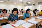 Chấm kiểm tra - một khâu quan trọng trong kỳ thi tuyển sinh 10