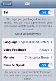 Vô hiệu hóa tùy chọn Raise to Speak của Siri để tiết kiệm điện năng. Vô hiệu hóa tùy chọn Raise to Speak của Siri để tiết kiệm điện năng.